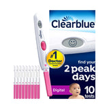 Clearblue Digital Eggløsningstest 10 Tester - Britisk produkt