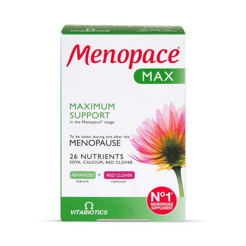 Vitabiotics Menopace Max menopause supplement 84 tablets (British brand)