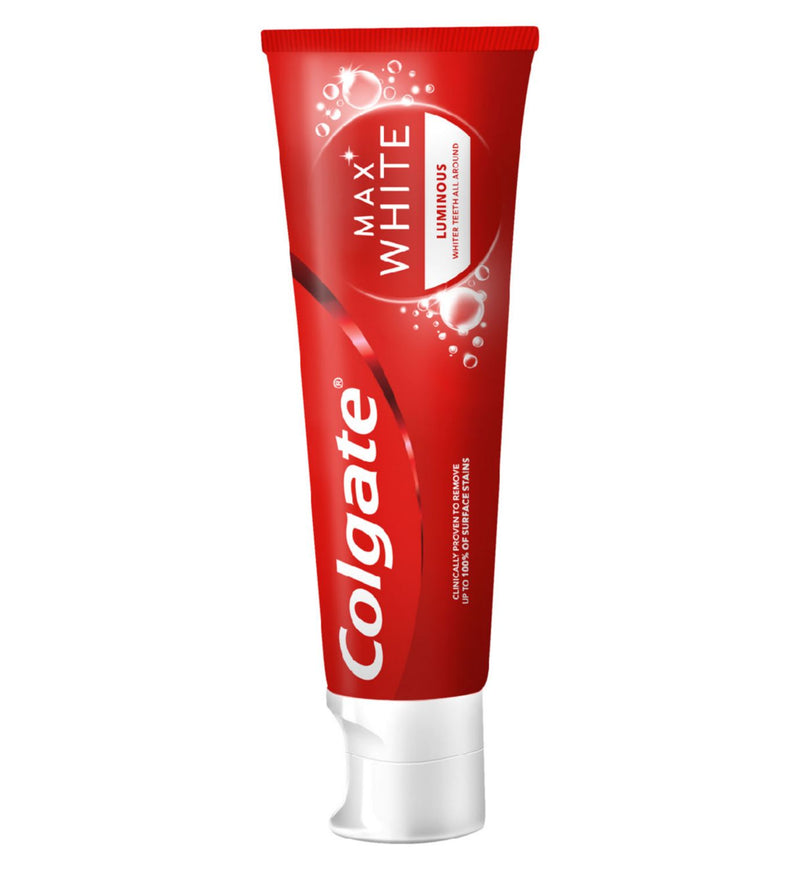 Colgate Max White Sparkling Mint toothpaste 75ml - British product