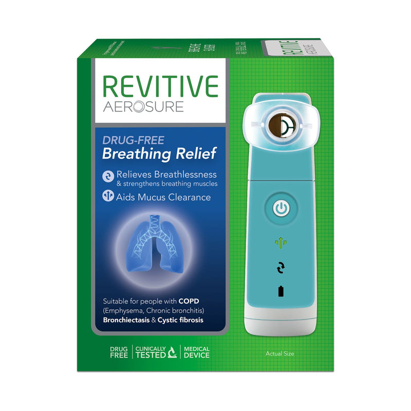 Revitive Aerosure Breathing Relief drug-free device (British brand)