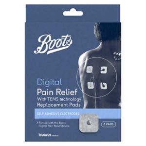 Boots TENS replacement pads 8 count - British product