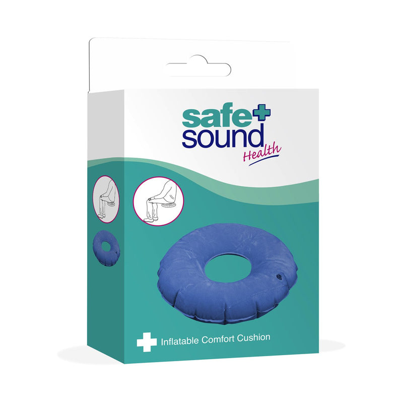 Safe & Sound Health Inflatable Comfort Cushion - British product