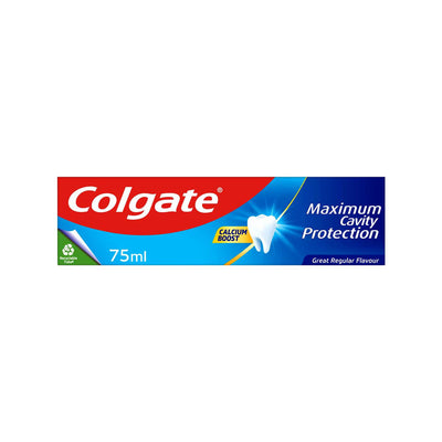 Boots Colgate Maximum Cavity Protection Regular Toothpaste 75ml- Buy online at McGrocer