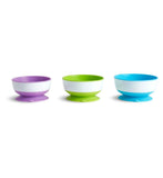 Munchkin 3 pack suction bowls for babies - British product