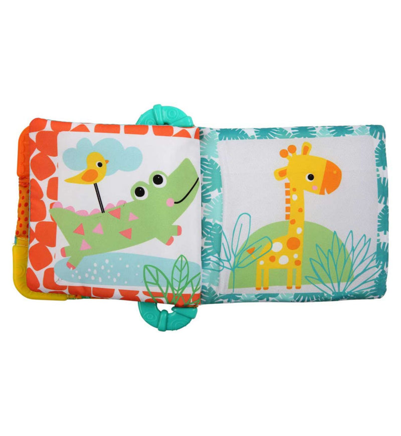Bright Starts Teethe & Read Book Plush Baby Teether - British product