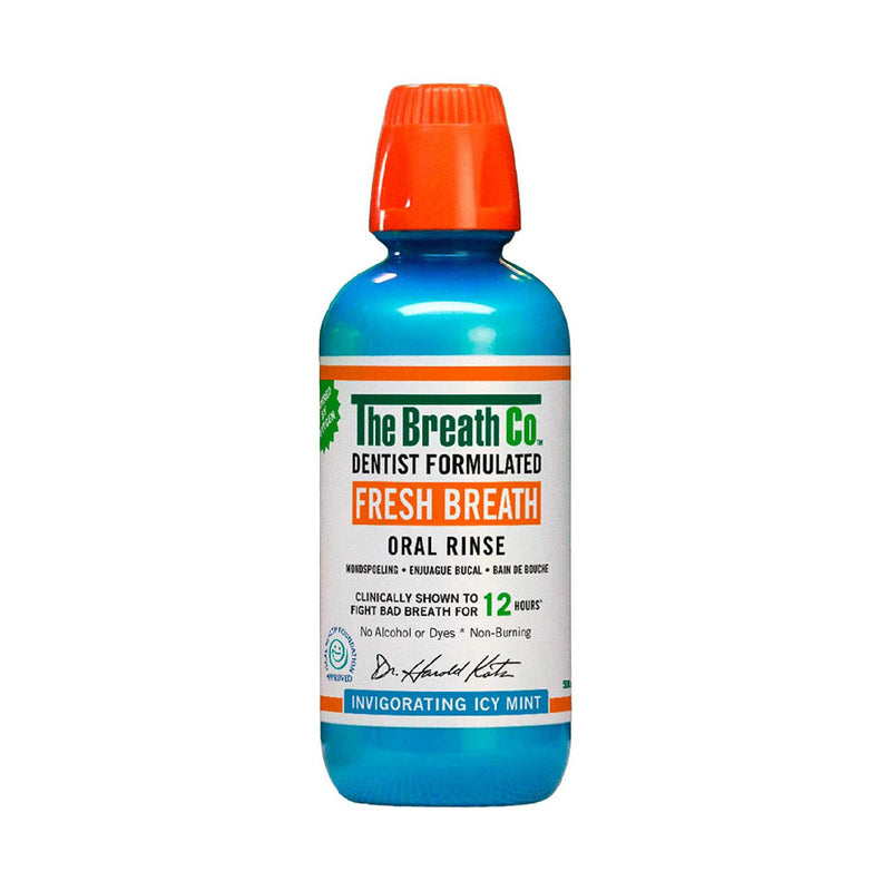 The Breath Co mouthwash icy mint 500ml (British brand)