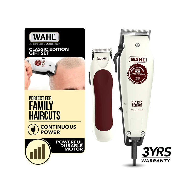 Wahl Classic Edition Haarschneider Geschenkset - Britisches Produkt