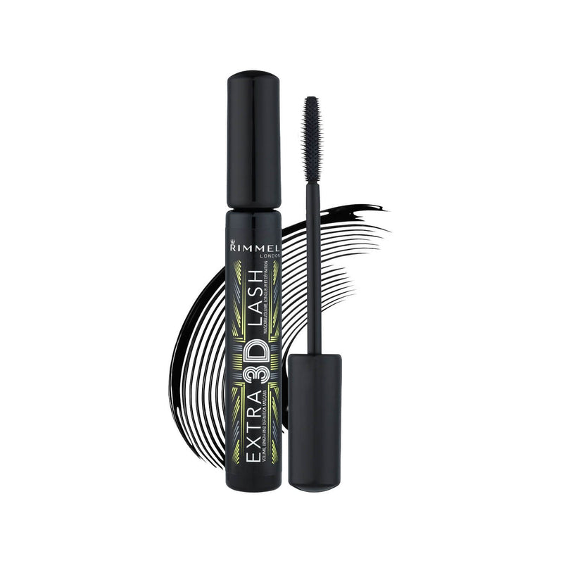 Rimmel Extra 3D Lash Mascara Black Volumizing, UK Version