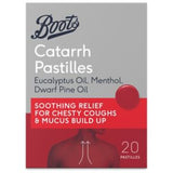 Pastilles Boots contre le rhume, soulagement de la poitrine, paquet de 20