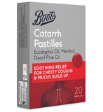 Boots catarrh pastilles 20 pack size - British product