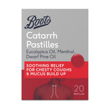 Boots catarrh pastilles 20 pack size - British product