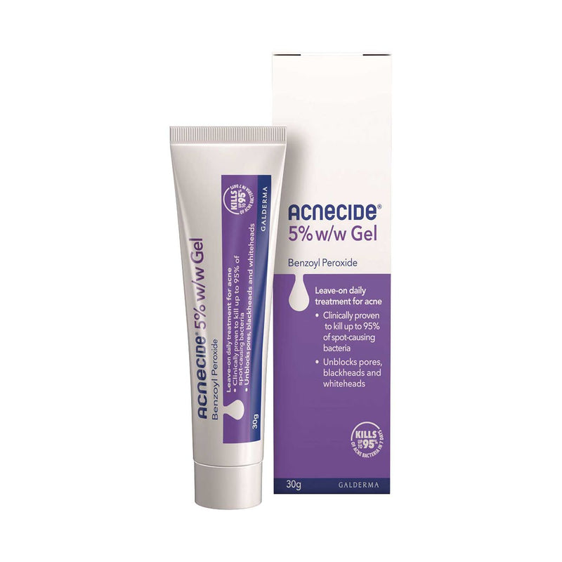 Acnecide 5% w/w acne gel 30g, UK version