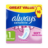 Always Damenbinden Normal Ultra 16 Binden, britische Version