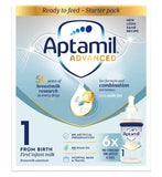 Aptamil First Infant Milk Starter Pack 6 x 70ml - British product