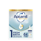 Aptamil Advanced First Infant Milk Starter Pack from Birth 6 x 70ml