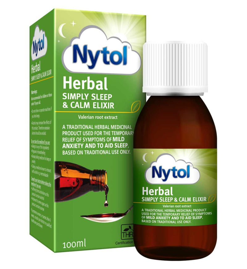 Nytol Herbal Simply Sleep and Calm Elixir 100ml - British product