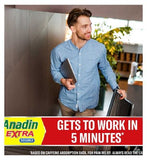 Anadin Extra Soluble Tablets triple action pain relief 12 pack (British brand)
