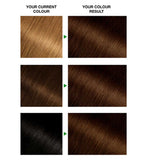 Garnier Nutrisse 4.3 dark golden brown hair dye British brand