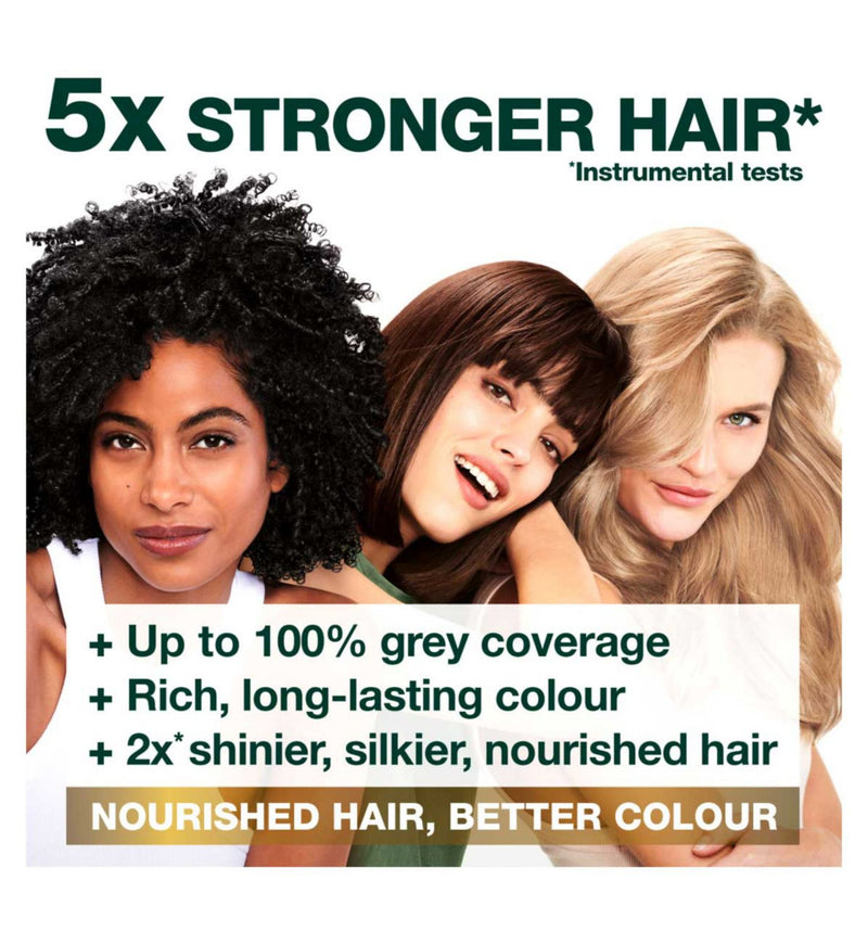 Garnier Nutrisse 4.3 dark golden brown hair dye British brand