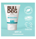 Bulldog Protective SPF 15 face moisturiser 100ml - British product