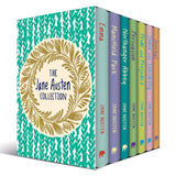 Klassisches Buch-Box-Set mit sechs in Leinen gebundenen Büchern und Tagebuch (britische Marke)