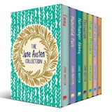 Klassisches Buch-Box-Set mit sechs in Leinen gebundenen Büchern und Tagebuch (britische Marke)