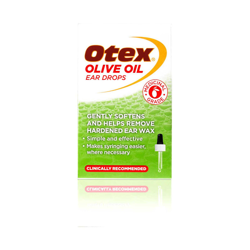 Otex Olive Oil Ear Drops 10ml (British brand)