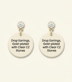 Cartier Trinity diamond earrings 18kt gold (British brand)