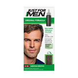 Boots Just For Men Hair Colourant Natural Medium Brown- Buy online at McGrocer