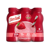 Boots SlimFast Strawberry Flavour Shake Meal Replacement 6 x 325ml- Buy online at McGrocer