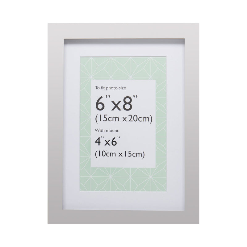Eliza silver photo frame 4x6, UK version