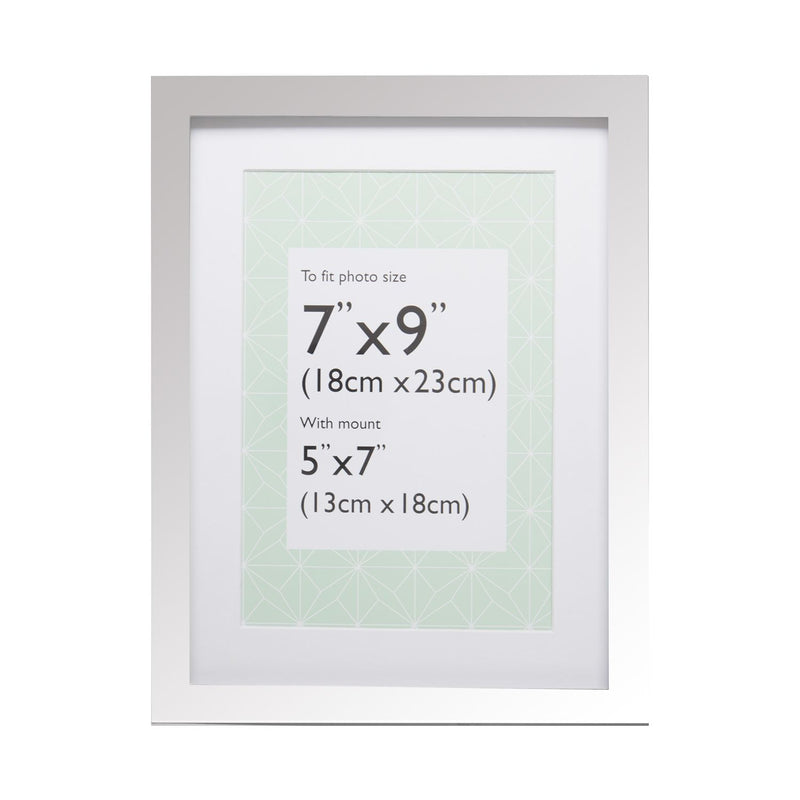 Fotorahmen Eliza Silberne Schachtel 5x7, UK Version