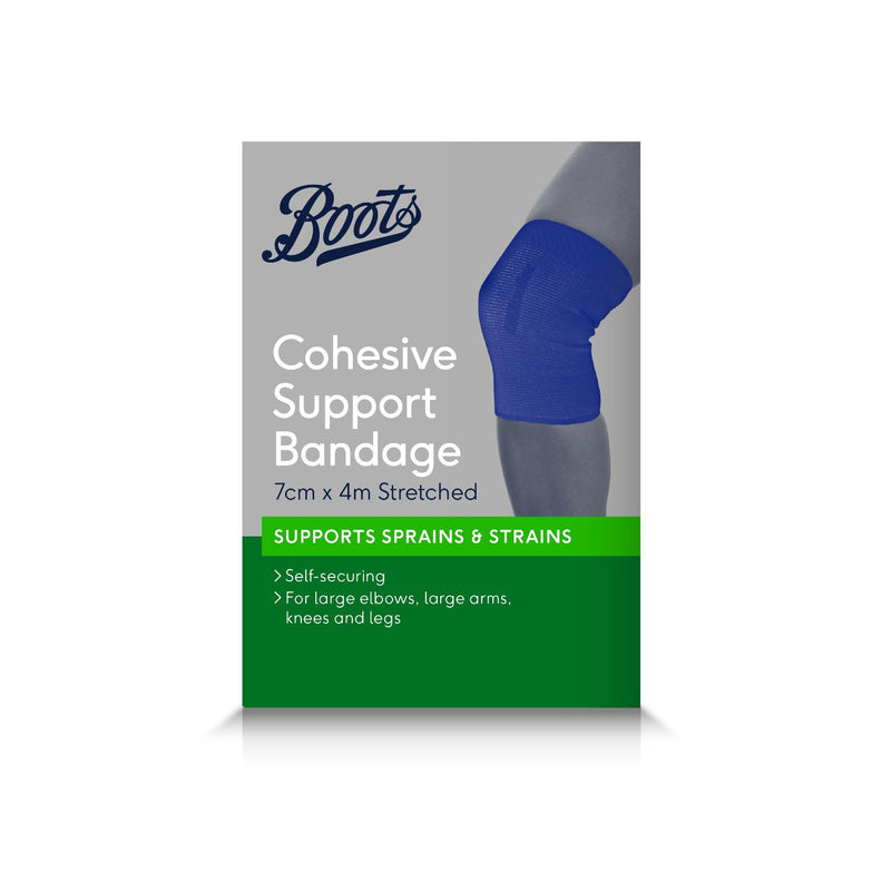 Boots Cohesive Support Bandage 7cm x 4m - British product