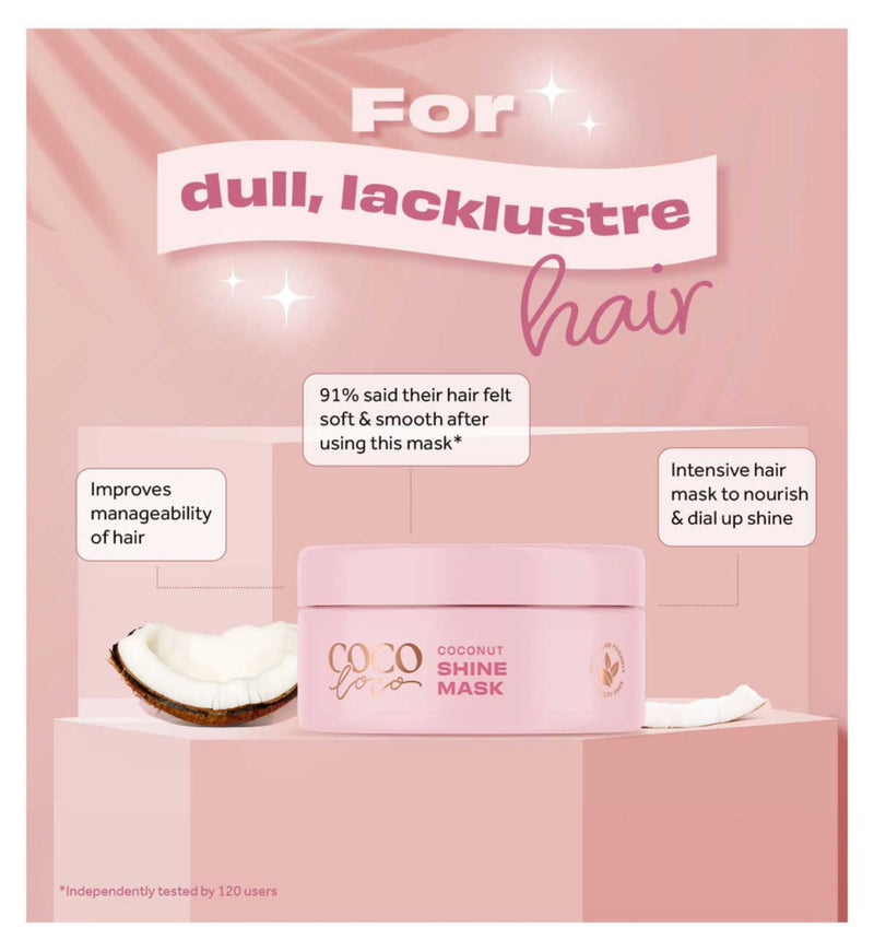 Lee Stafford Coco Loco Glansmaske 200ml britisk versjon