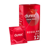 Durex Thin Feel condoms 12 pack, UK version