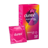 Boots Durex Pleasure Me Ribbed & Dotted Condoms - Regular Fit - 12 Pack- Buy online at McGrocer