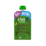 Boots Ella's Kitchen Organic Pears Peas and Broccoli Baby Food Pouch 6+ Months 120g- Buy online at McGrocer