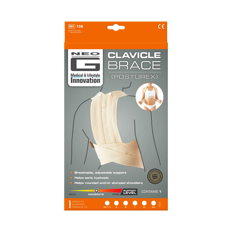 Neo G Clavicle Brace Posturex XXLarge - British product