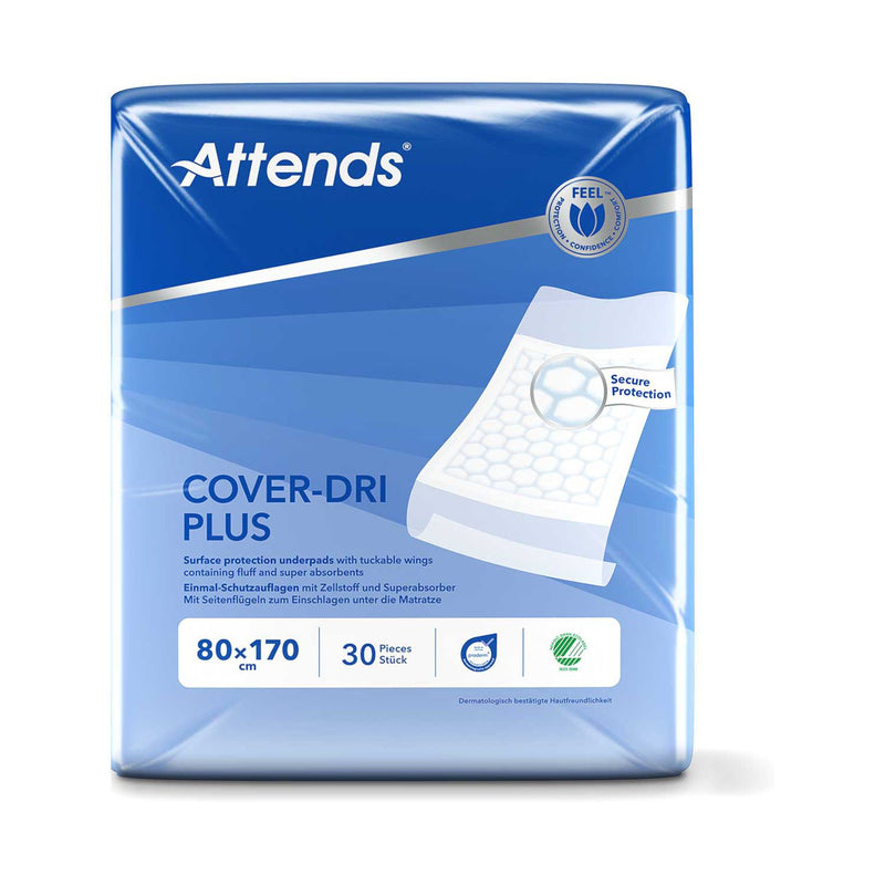 Attends Cover-Dri Plus incontinence pad 80x170cm - British product