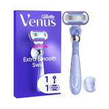 Boots Gillette Venus Extra Smooth Swirl 5-Blade Women's Razor with Shower Holder- Buy online at McGrocer