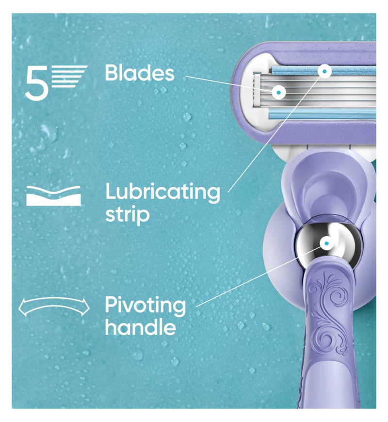 Gillette Venus Extra Smooth Shaver 5 Blade, UK version