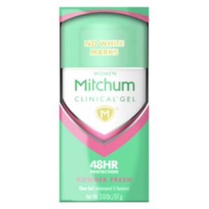 Mitchum Ultimate Powder Fresh gel unscented 57g, imported from the UK