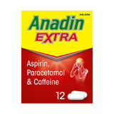 Anadin Extra Triple Action Pain Relief Caplets Box - British product