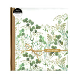 Pochette photo aquarelle florale verte 7x5, importée du Royaume-Uni