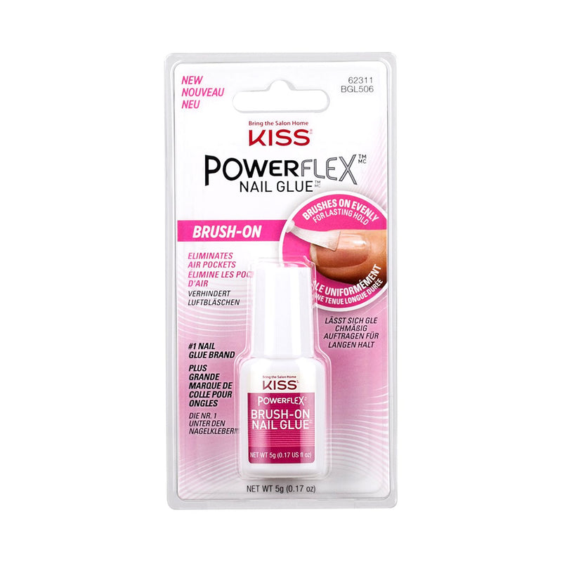 KISS Powerflex Brush on Nail Glue Adhesive, UK version