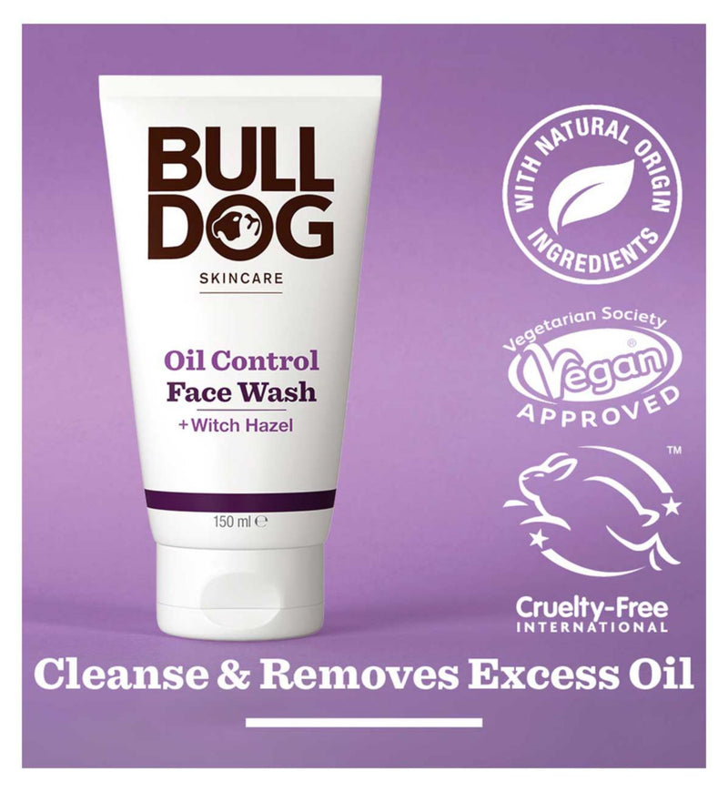 Bulldog Oil Control Face Wash 150ml - British product