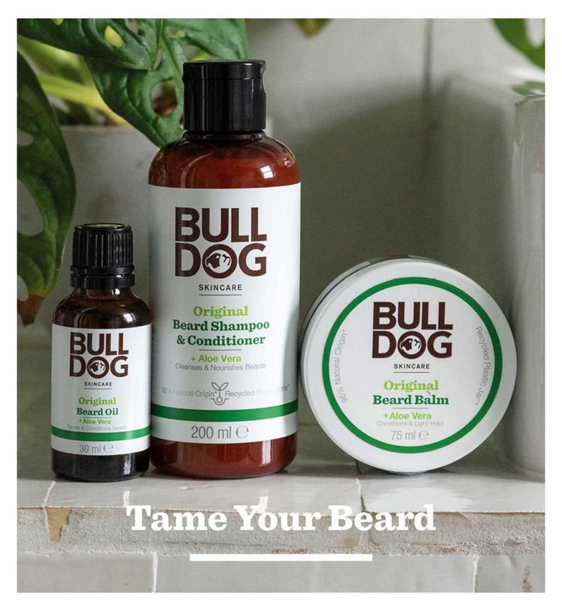 Bulldog Skincare Original Beard Shampoo Conditioner 200ml - British product