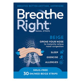 Breathe Right Original Nasal Strips 30s - British product