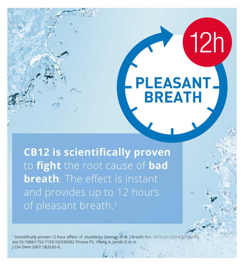 CB12 white whitening mouthwash 250ml - British product