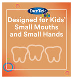 DenTek Kids Fun Flosser fruit flavoured dental picks 60 pack - British product